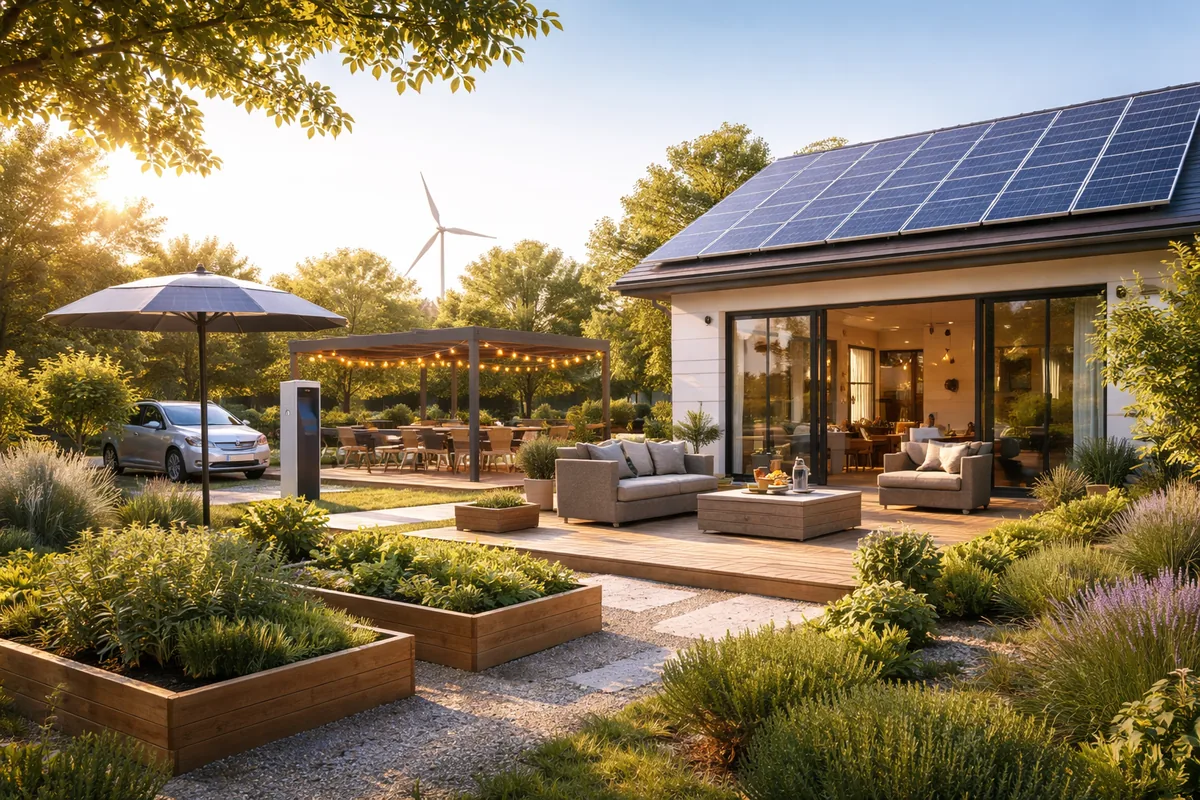 Comment aménager un espace extérieur pour optimiser la consommation d'énergie