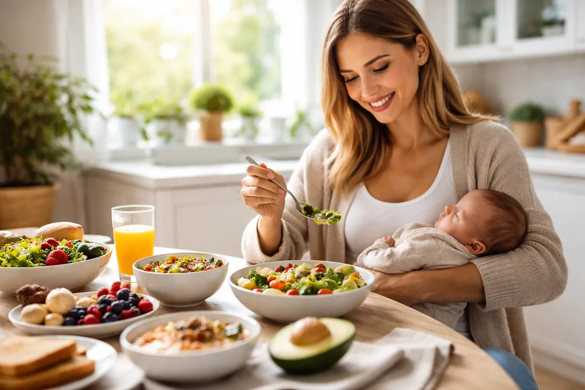 Comment l'alimentation peut-elle soutenir le bien-être des mamans pendant la maternité ?